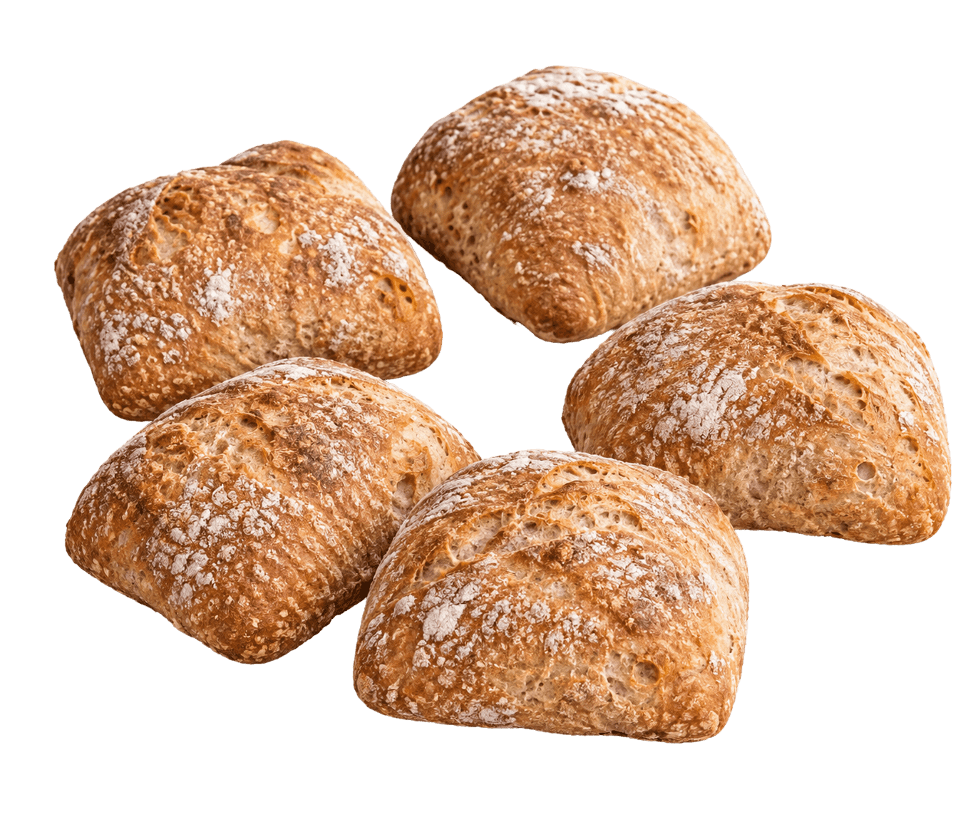 Ciabatta / Grov 5 stk.