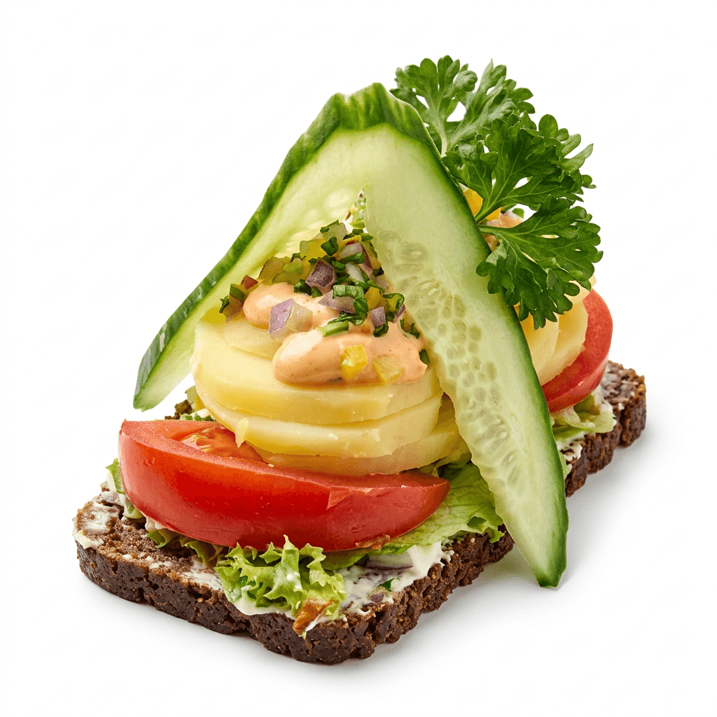Smørrebrød m. Kartofler